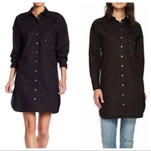 Romeo & Juliet Couture Button Front Dress/Shirt. Size L